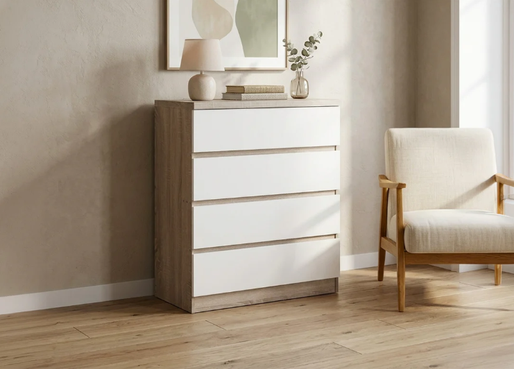 Comoda 4 Cajones CD-4