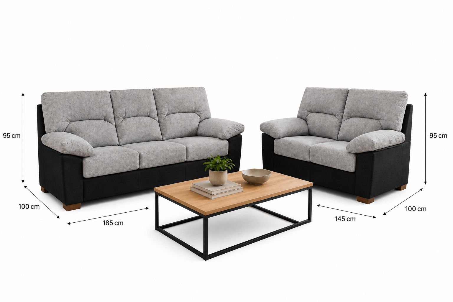 Conjunto sofás 3+2 Cayuela