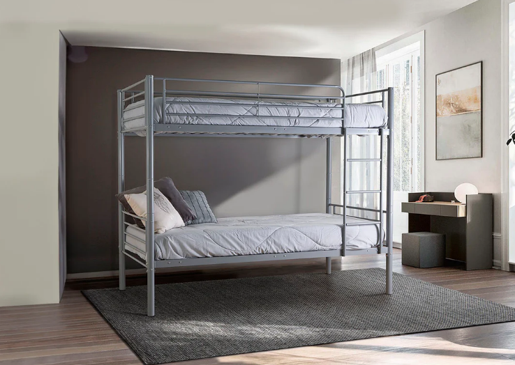 Litera metalica cama doble 90cm COSTA
