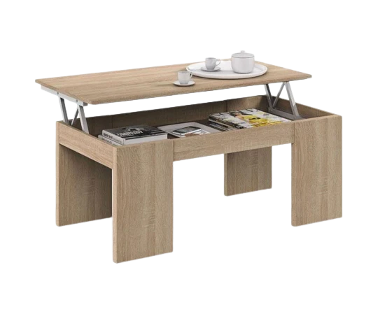 Mesa de Centro Elevable Elise 90x50cm