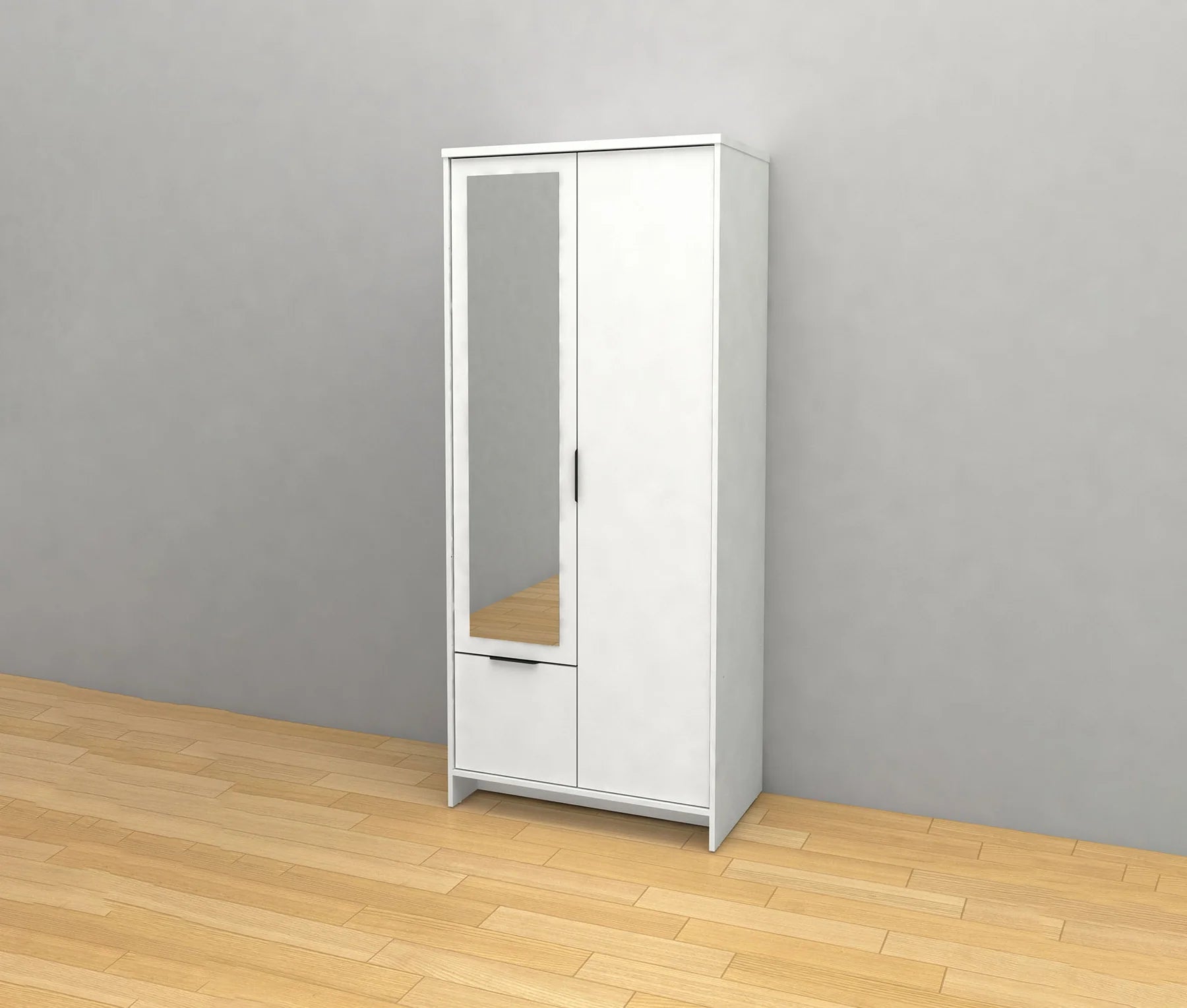 Armario de Dormitorio con Espejo DN 190x80cm