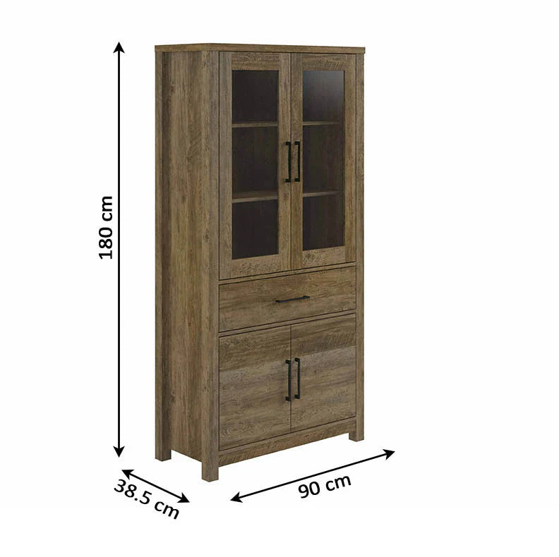 Vitrina 4 Puertas