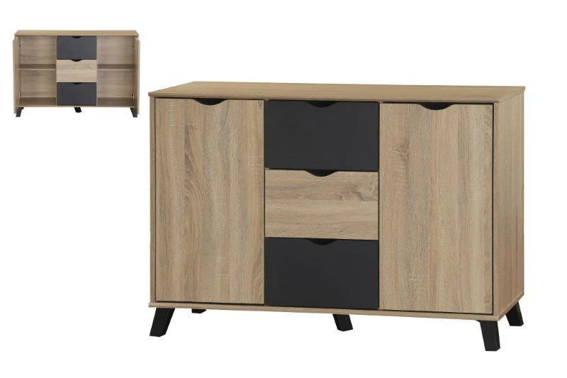 Aparador 2 Puertas y 3 Cajones DNS