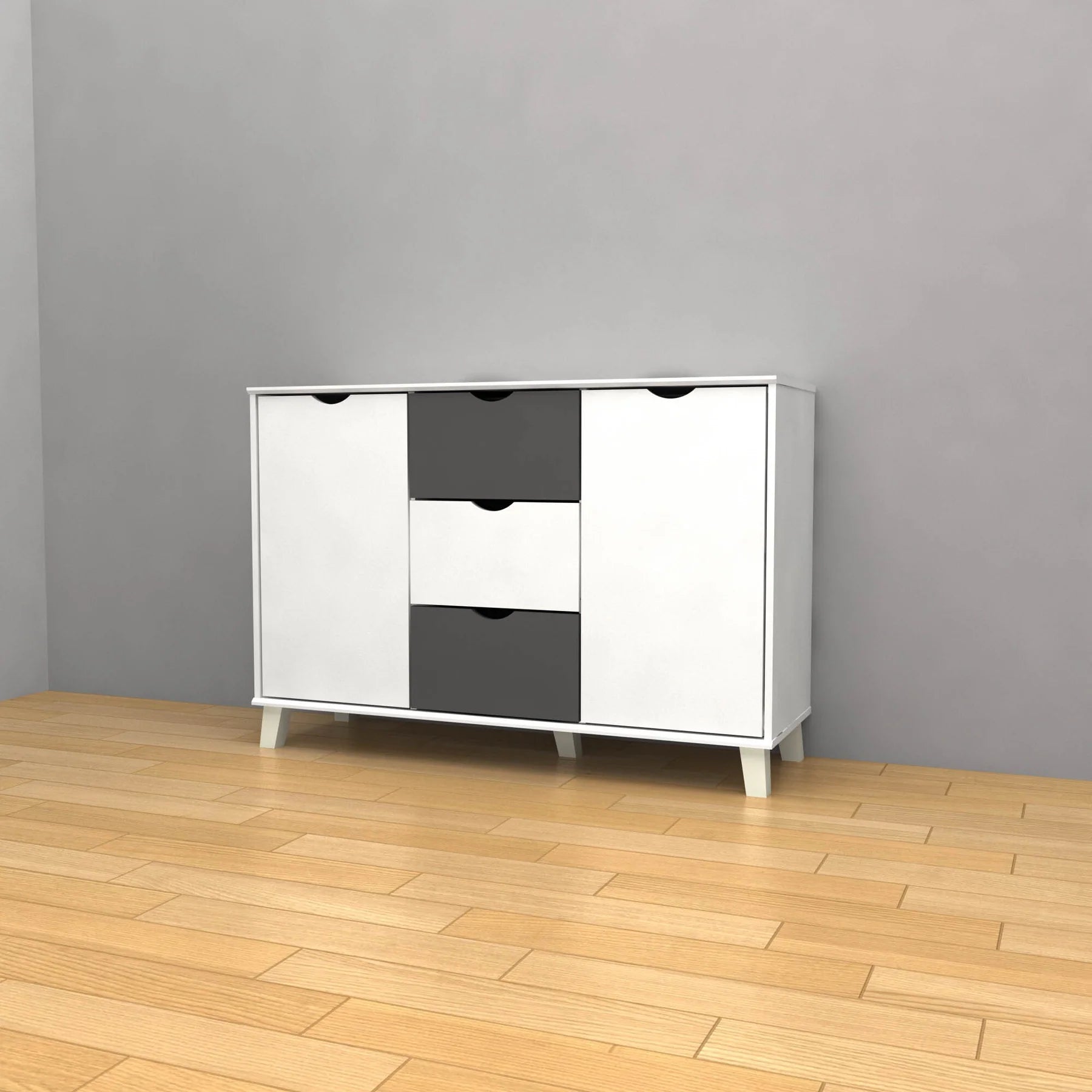 Aparador 2 Puertas y 3 Cajones DNS